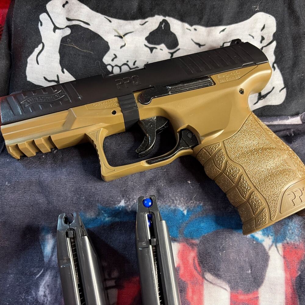 Walther PPQ Spring Airsoft Pistol 6mm BB Gun w/ Magazine Pre-Owned- Barely Used - Picture 3 of 8